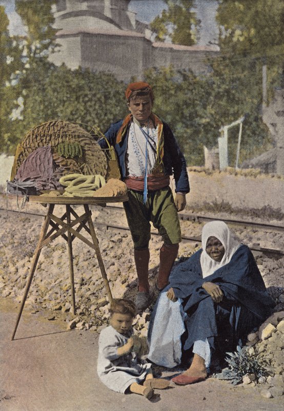 Wanderhändler in Konstantinopel von European Photographer