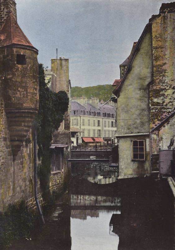 Quimper, alte Häuser in der Rue du Pichery von European Photographer