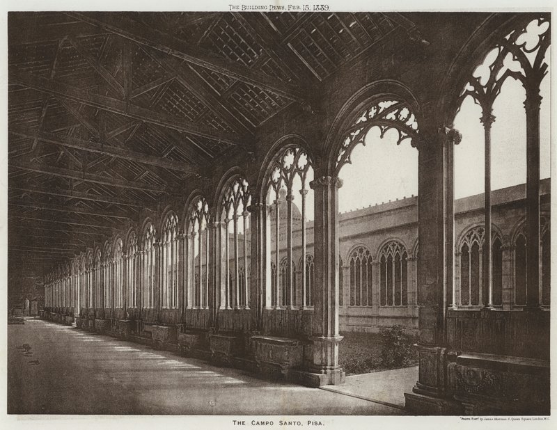 Der Camposanto, Pisa (s/w Foto) von European Photographer