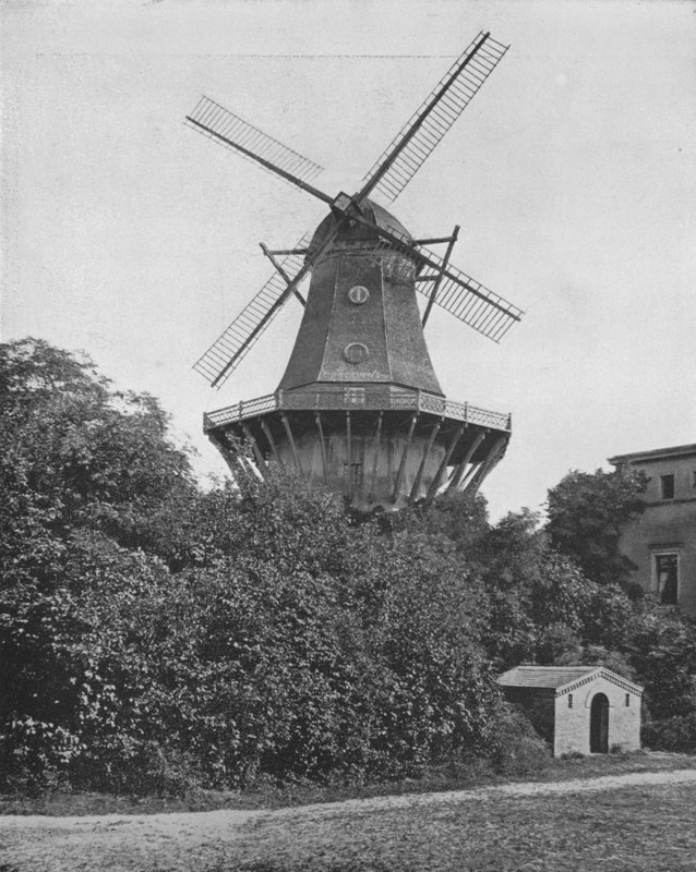 Die berühmte Windmühle in Potsdam von European Photographer