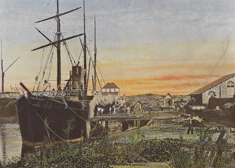 Ansicht des Hafens von Saint-Pierre von European Photographer