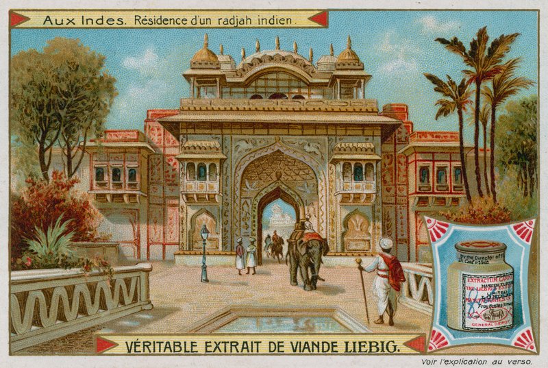 Ein Palast eines Rajas von European School