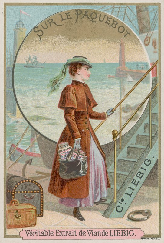 An Bord eines Dampfschiffs von European School