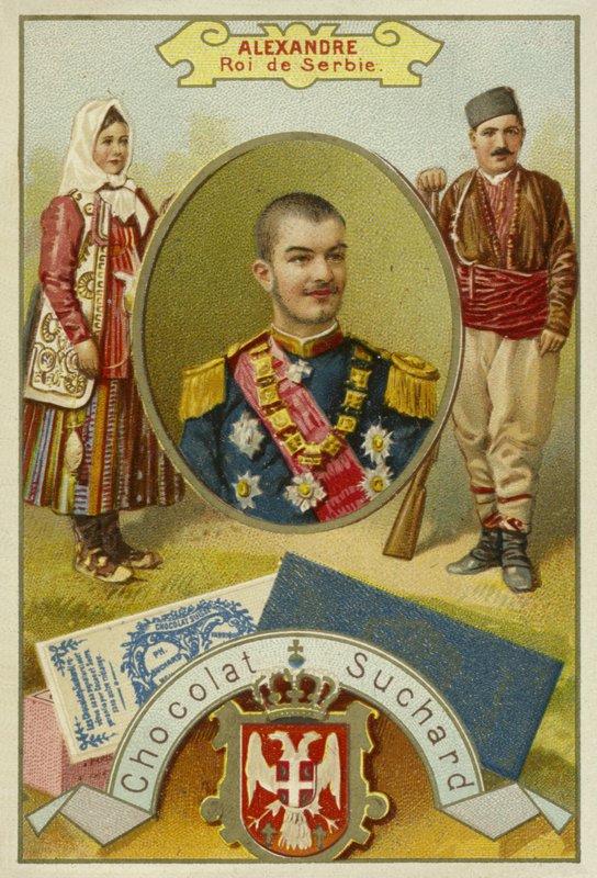Alexander I., König von Serbien von European School
