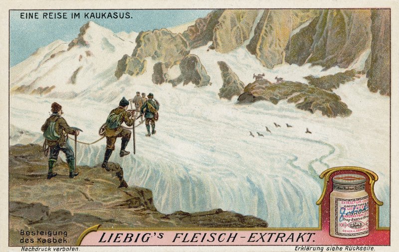 Aufstieg auf den Berg Kasbek von European School