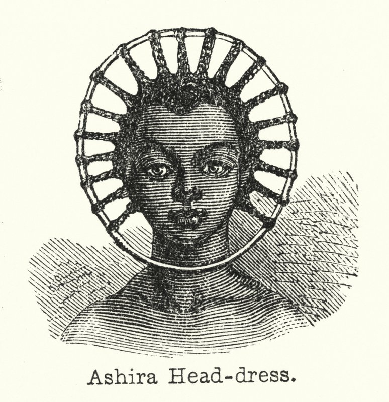 Ashira-Kopfschmuck von European School