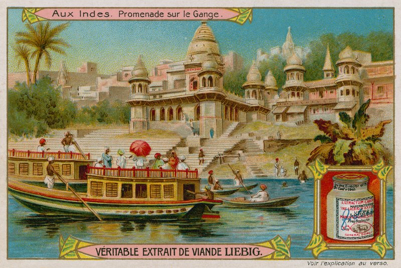 Boote auf dem Ganges von European School