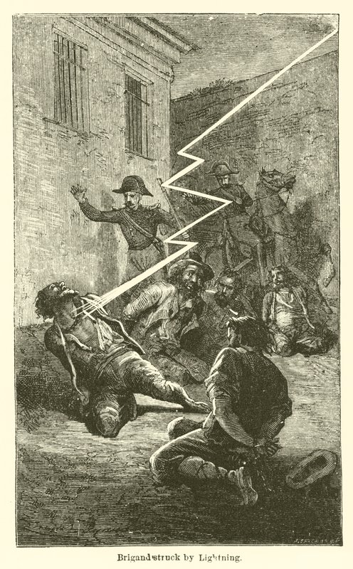 Brigant von Blitz getroffen von European School