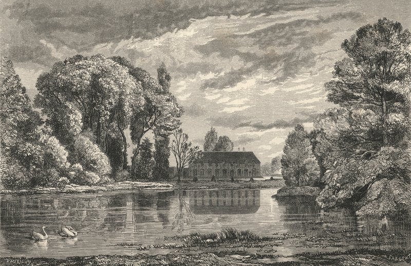 Chantilly (Gravur) von European School