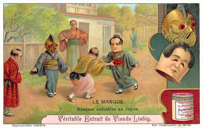 Kindermasken in Japan von European School