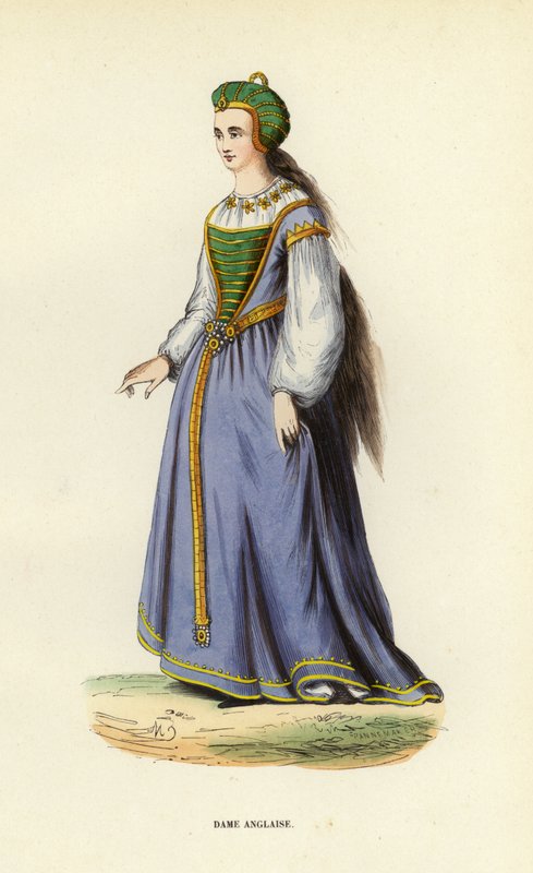 Englische Dame von European School