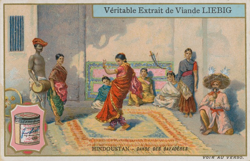 Tanz der Tänzerinnen in Hindustan von European School