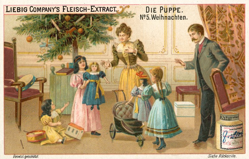 Puppen zu Weihnachten von European School