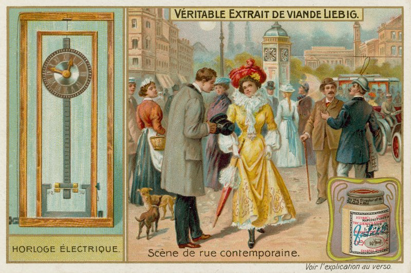 Elektrische Uhr von European School