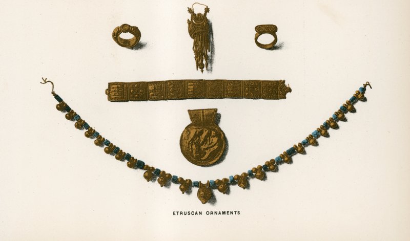 Etruskische Ornamente von European School