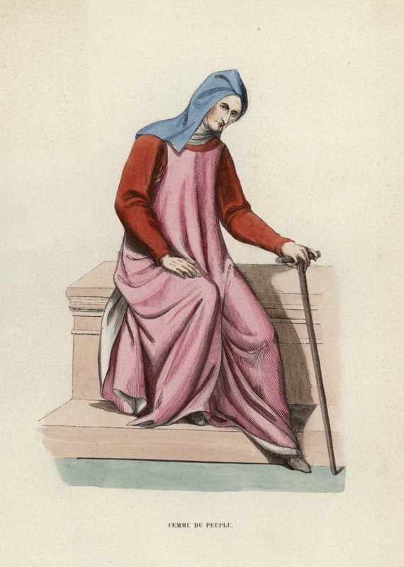 Frau aus dem Volk von European School