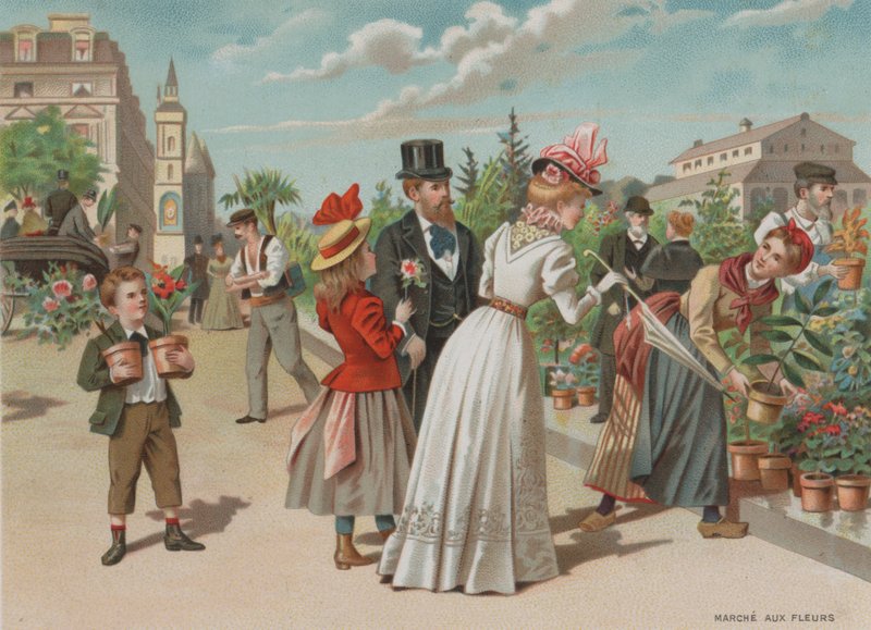 Blumenmarkt von European School