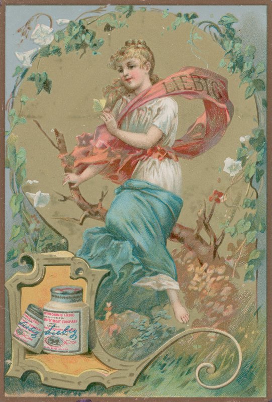 Volksmädchen in Blau von European School