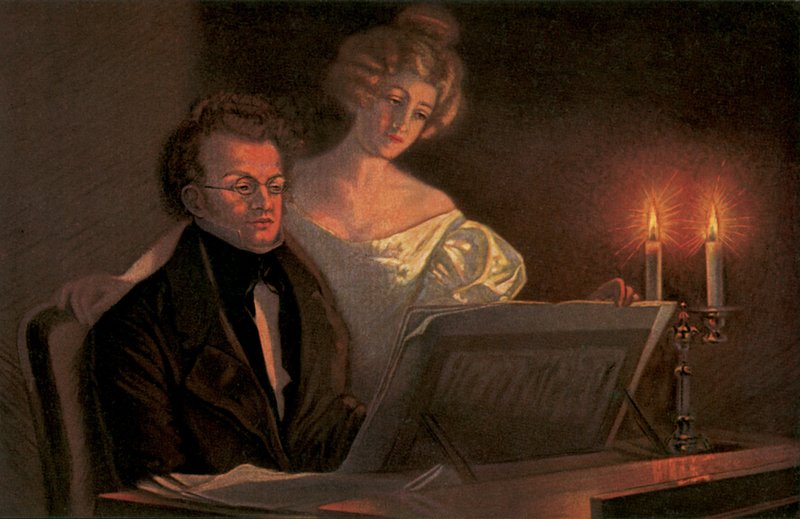 Franz Schubert am Klavier von European School