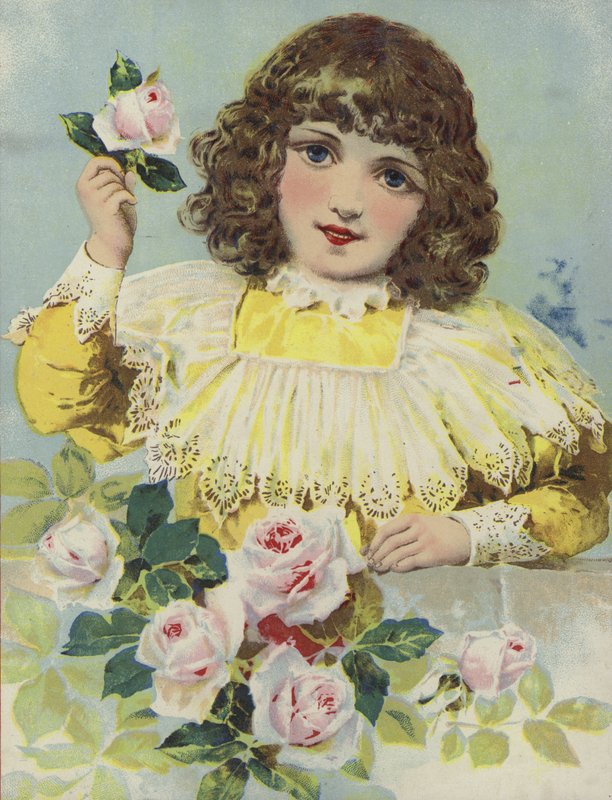 Mädchen mit Rosen von European School