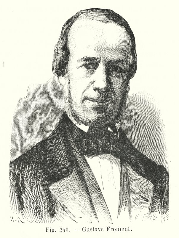 Gustave Froment (Gravur) von European School