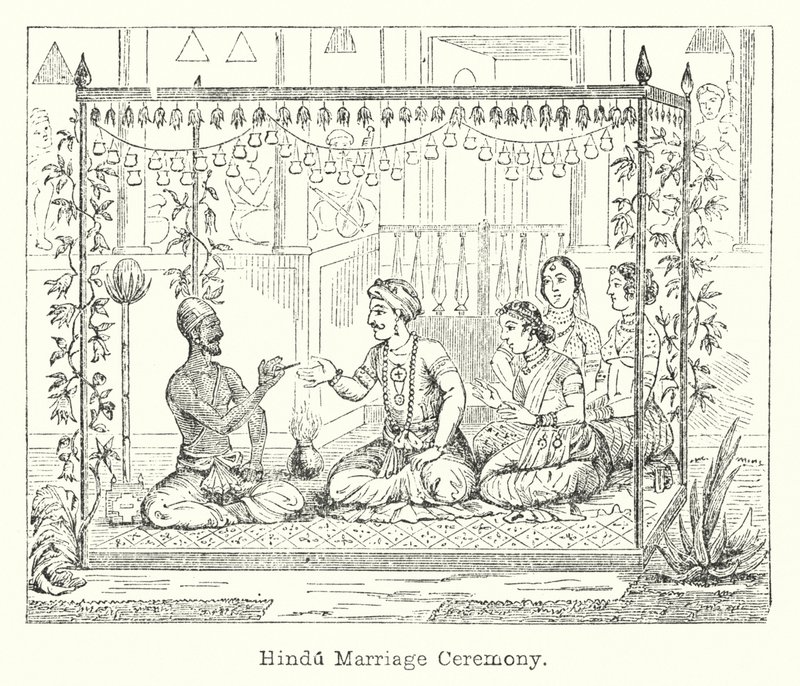 Hindu-Hochzeitszeremonie von European School