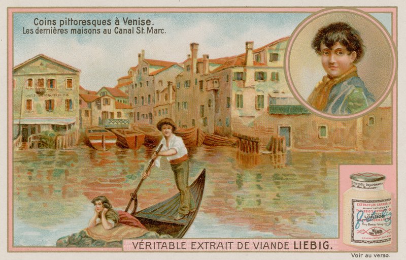 Häuser am Kanal St. Mark von European School
