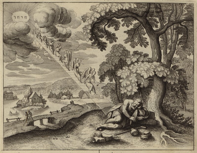 Jakobsleiter (Gravur) von European School