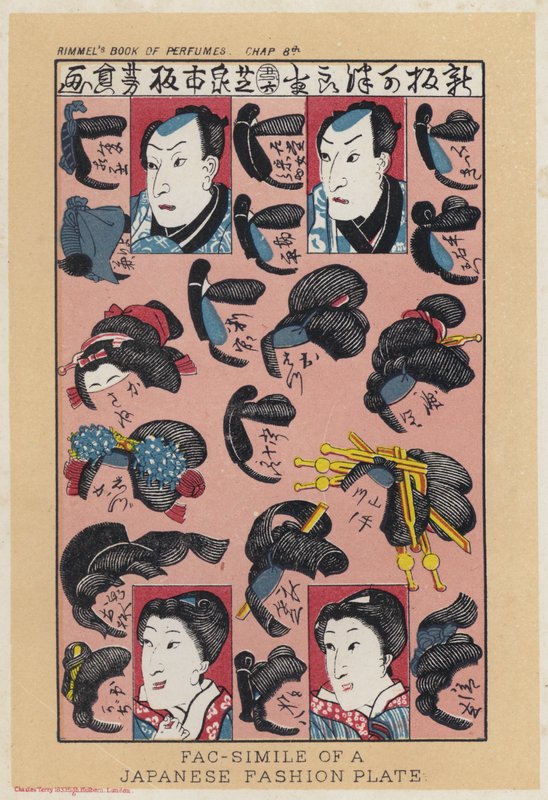 Japanische Modeplatte von European School