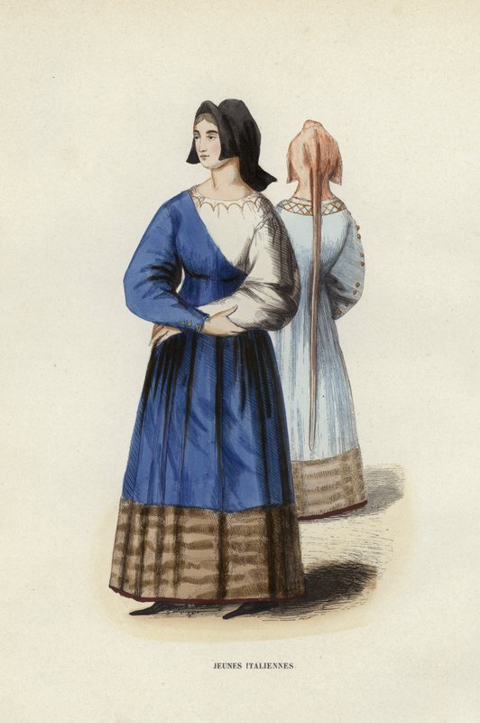 Junge Italienerinnen von European School