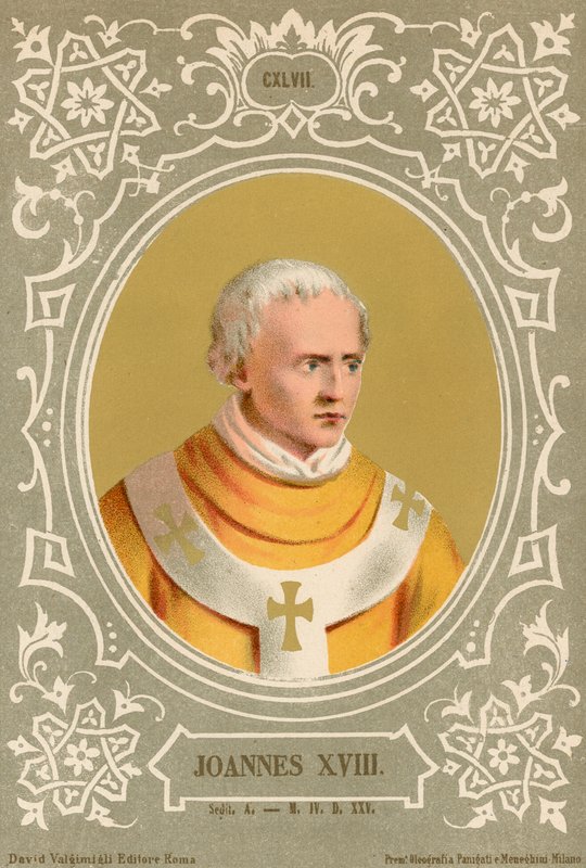 Johannes XVIII. von European School