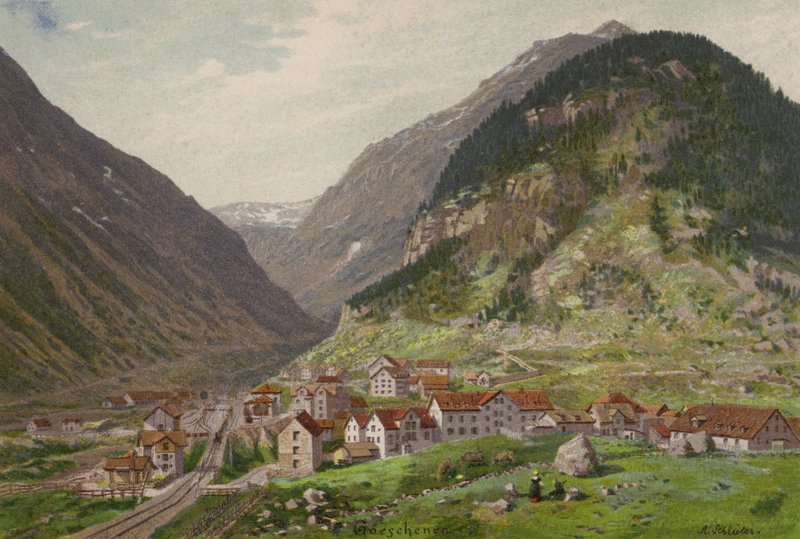 Vierwaldstättersee: Göschenen von European School