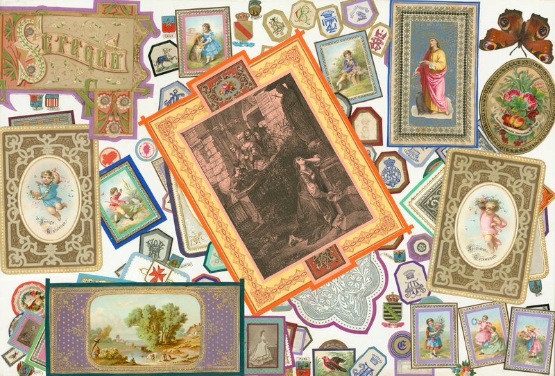 Seite aus Sammelsurium Band II von European School