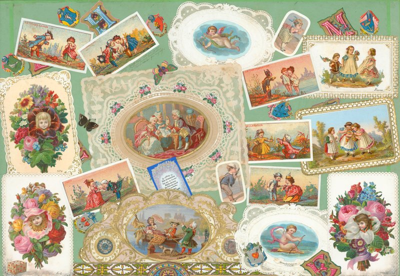 Seite aus Sammelsurium Band II von European School