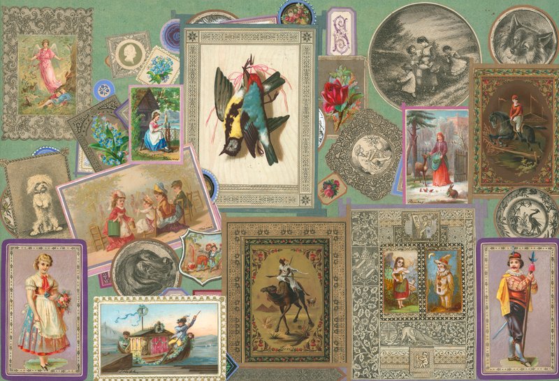 Seite aus Sammelsurium Band IX von European School