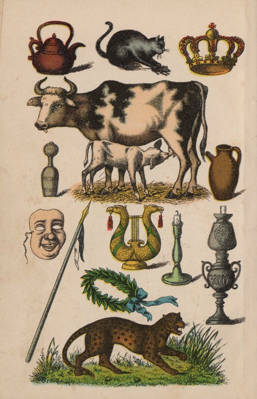 Seite aus dem magischen Buch von European School