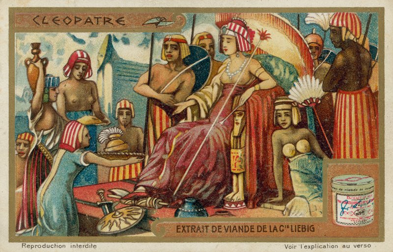 Pharaonin Kleopatra VII., Königin des Nils von European School