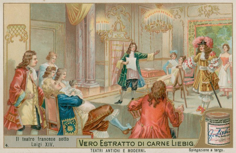 Stücke im Frankreich von König Ludwig XIV. von European School