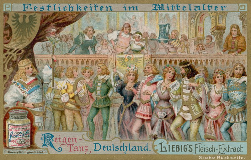 Reigen-Tänzer in Deutschland von European School