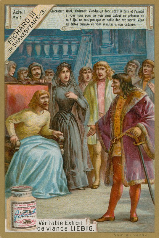 Richard III. und Edward IV. von European School