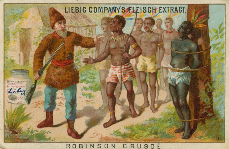 Robinson Crusoe: Gefangennahme eines Eingeborenen von European School