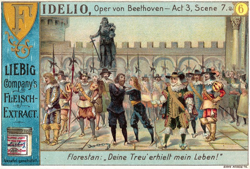 Szene aus Beethovens Oper Fidelio von European School