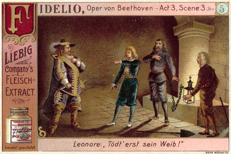 Szene aus Beethovens Oper Fidelio von European School