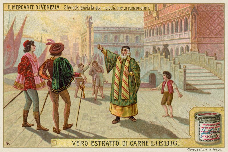 Shylock, Bassanio und Antonio von European School