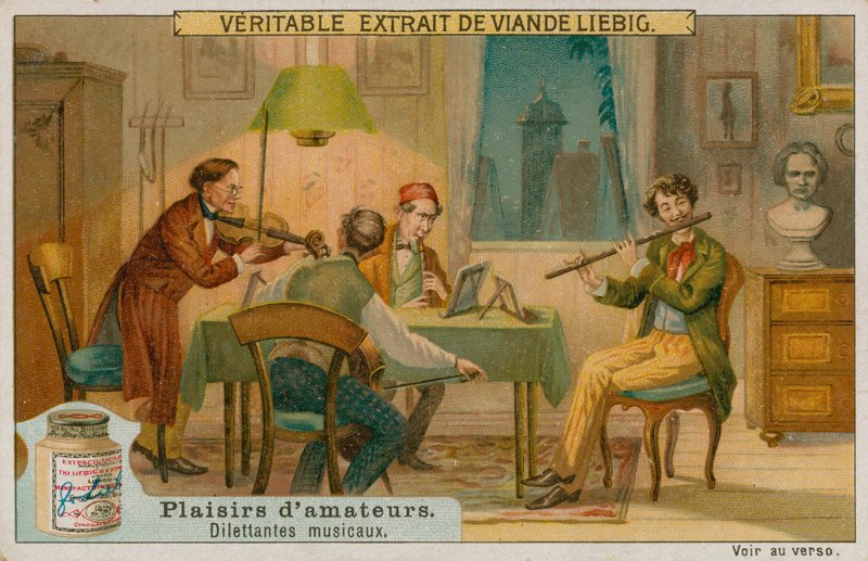 Der Amateur-Musiker von European School