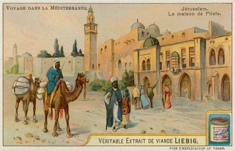 Das Haus des Pilatus in Jerusalem von European School