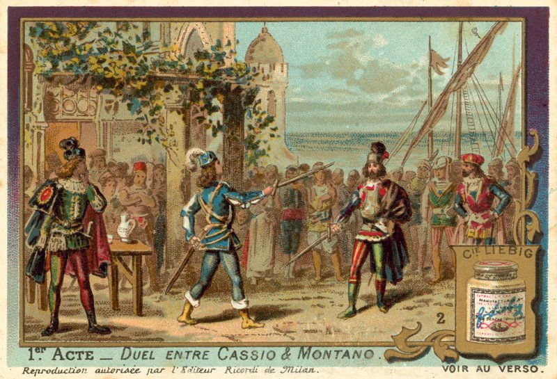 Das Duell von Cassio und Montano von European School