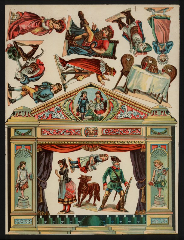 Theater (Farblitho) von European School