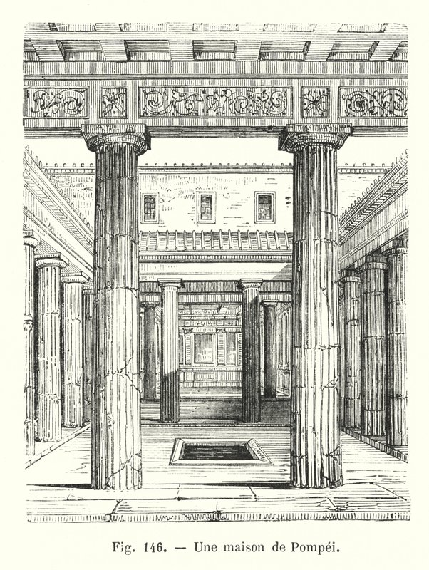 Ein Haus in Pompeji von European School