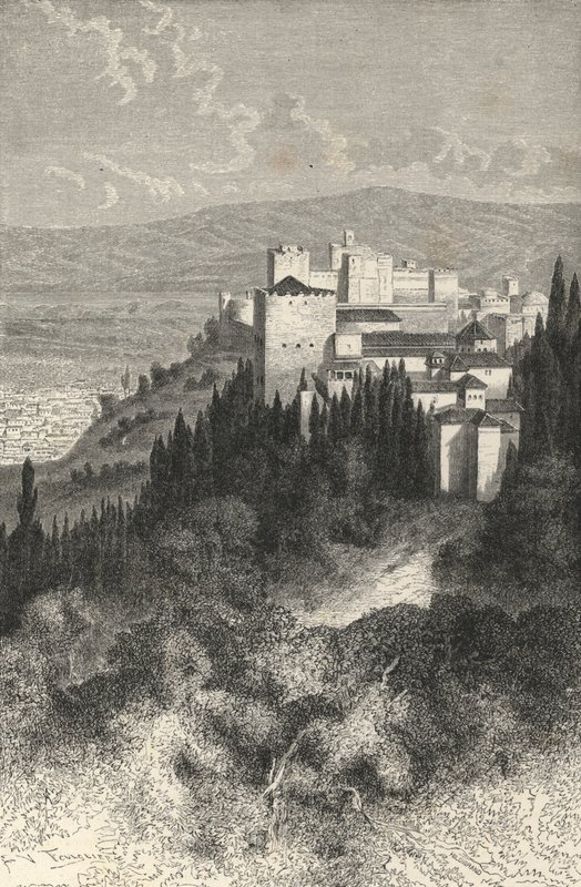 Außenansicht der Alhambra von European School
